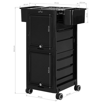 Ucenic coafor Gabbiano 68C negru