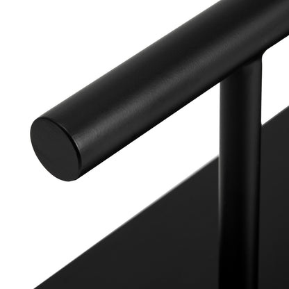 Suport pentru picioare L008B negru
