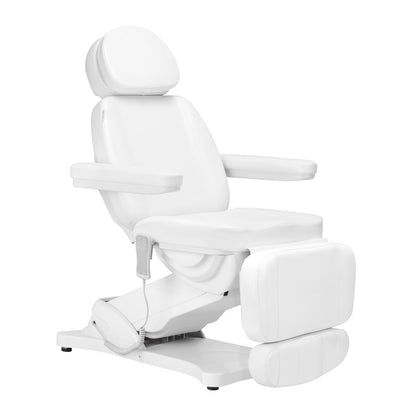 Scaun cosmetic electric SILLON CLASSIC 3 motoare alb