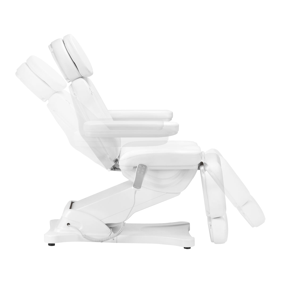 Scaun cosmetic electric SILLON CLASSIC 3 motoare alb