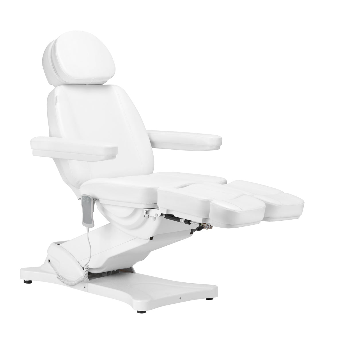 Scaun cosmetic electric SILLON CLASSIC 2 motoare pedi alb