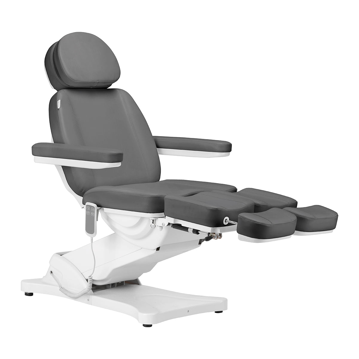 Scaun cosmetic electric SILLON CLASSIC 2 motoare pedi gri
