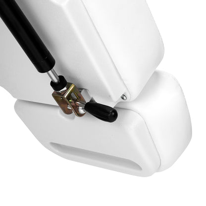 Scaun cosmetic electric SILLON CLASSIC 3 motoare cu suport pentru pedichiură alb