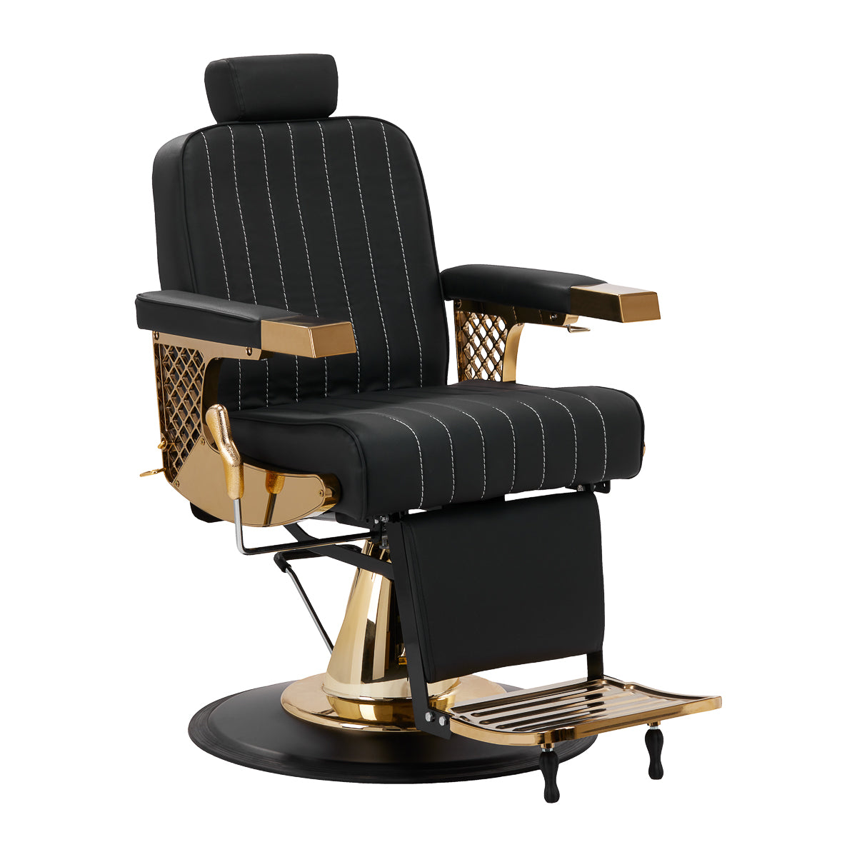 Scaun frizerie Marcus Gold