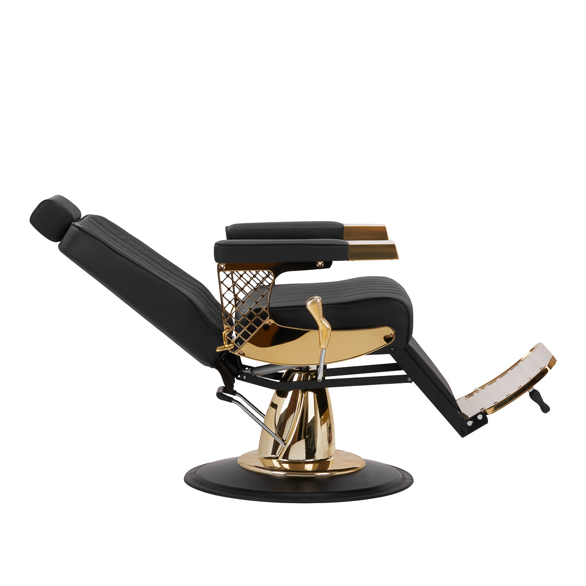 Scaun frizerie Marcus Gold