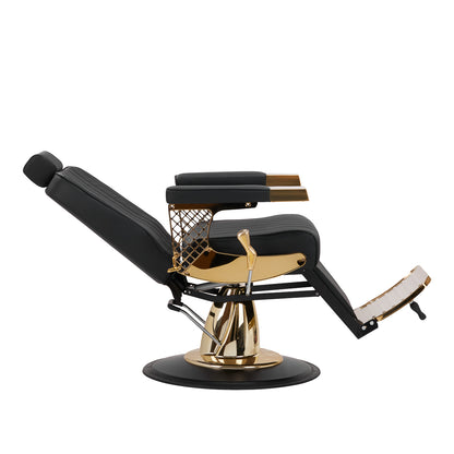 Scaun frizerie Marcus Gold