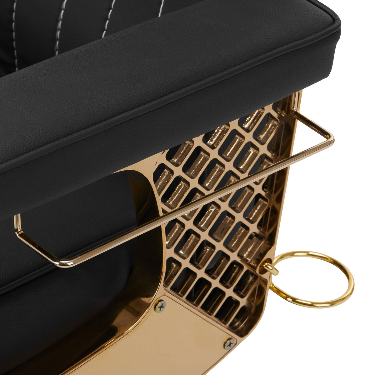 Scaun frizerie Marcus Gold