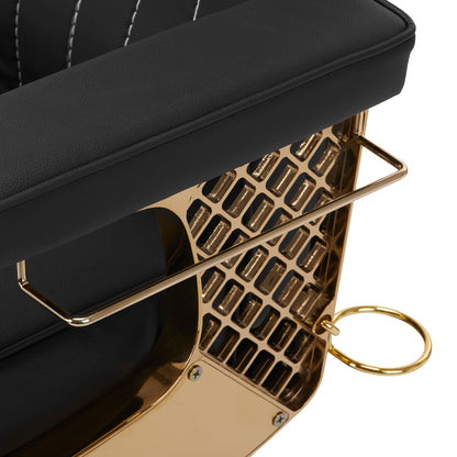 Scaun frizerie Marcus Gold