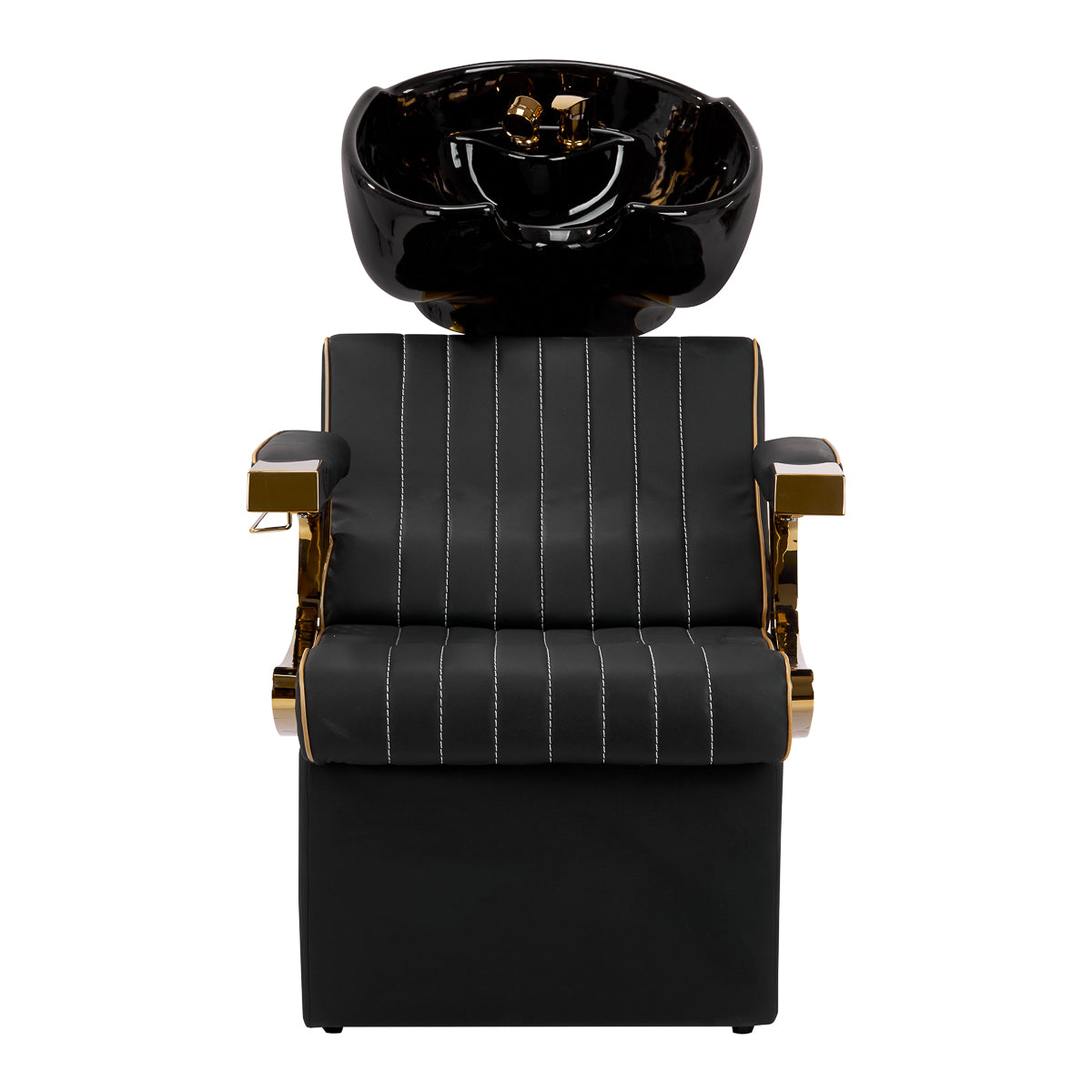 Scafa coafor frizerie barber Marcus auriu negru