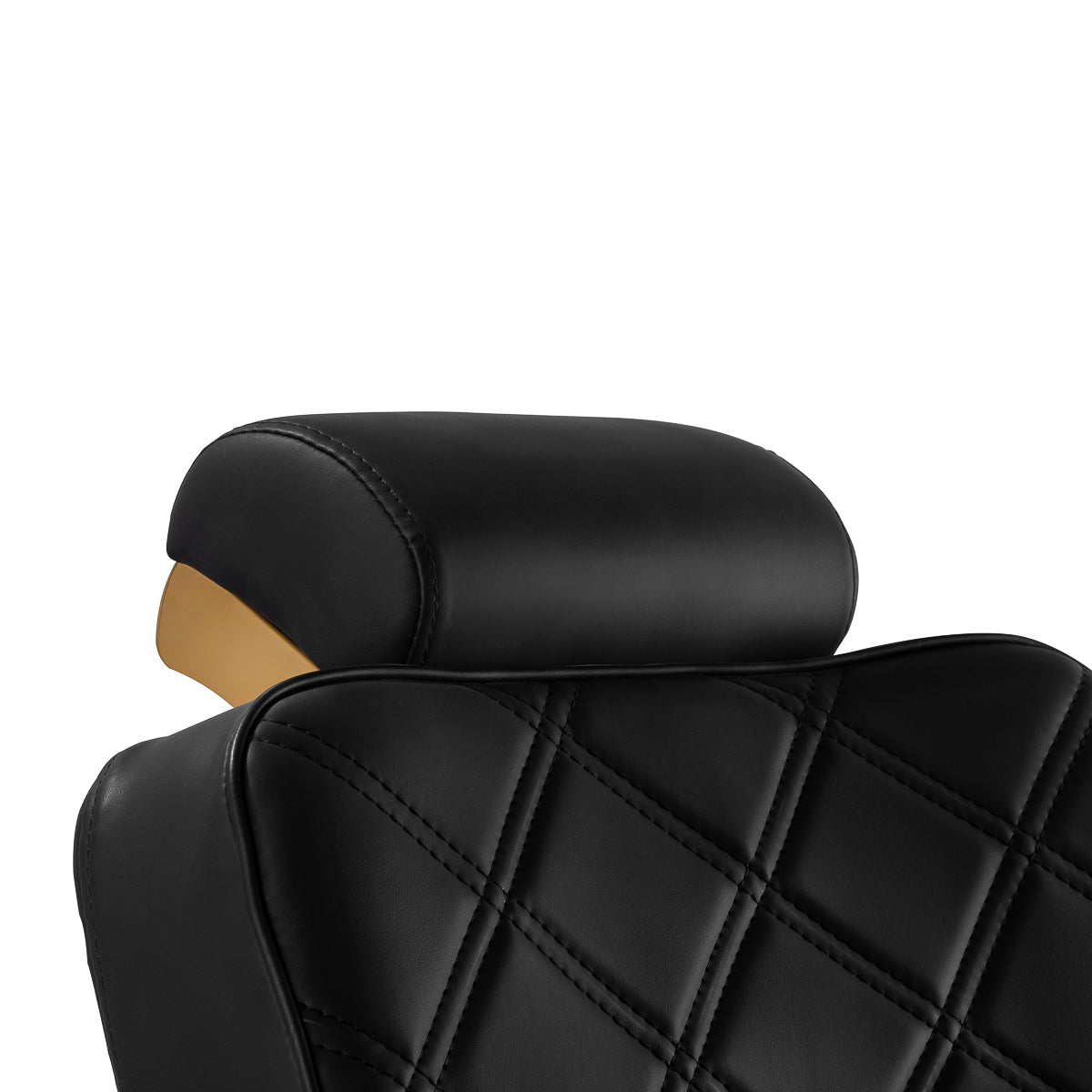 Scaun frizerie Gabbiano Leonardo Gold Black