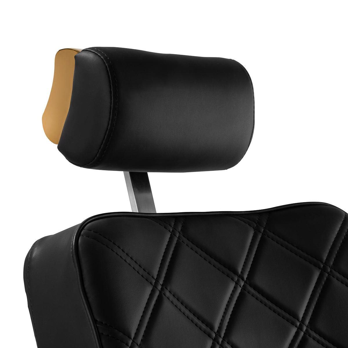 Scaun frizerie Gabbiano Leonardo Gold Black