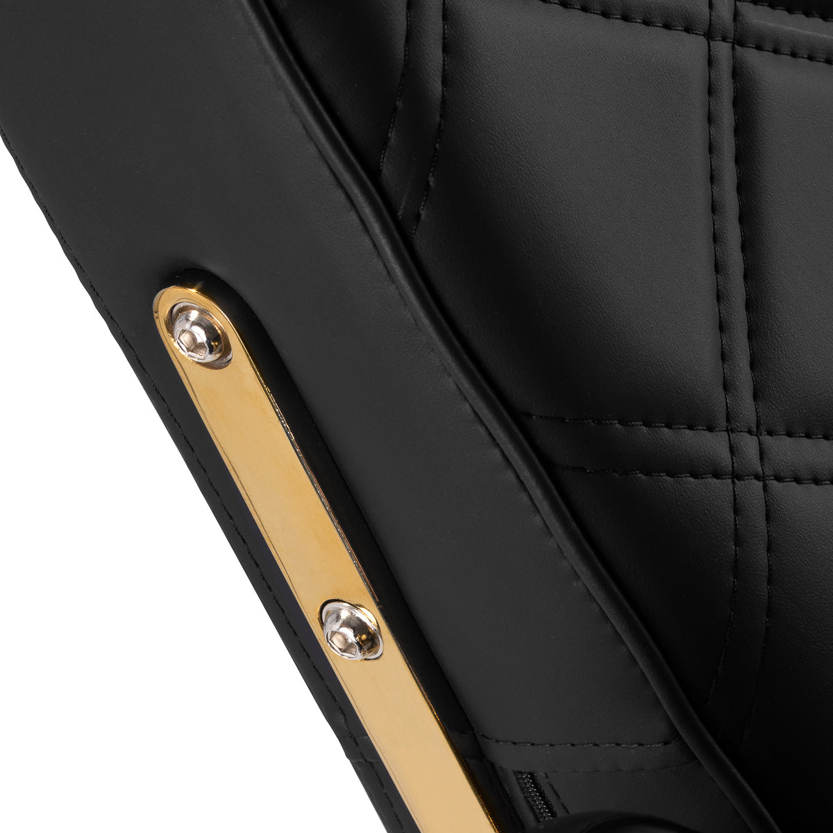 Scaun frizerie Gabbiano Leonardo Gold Black