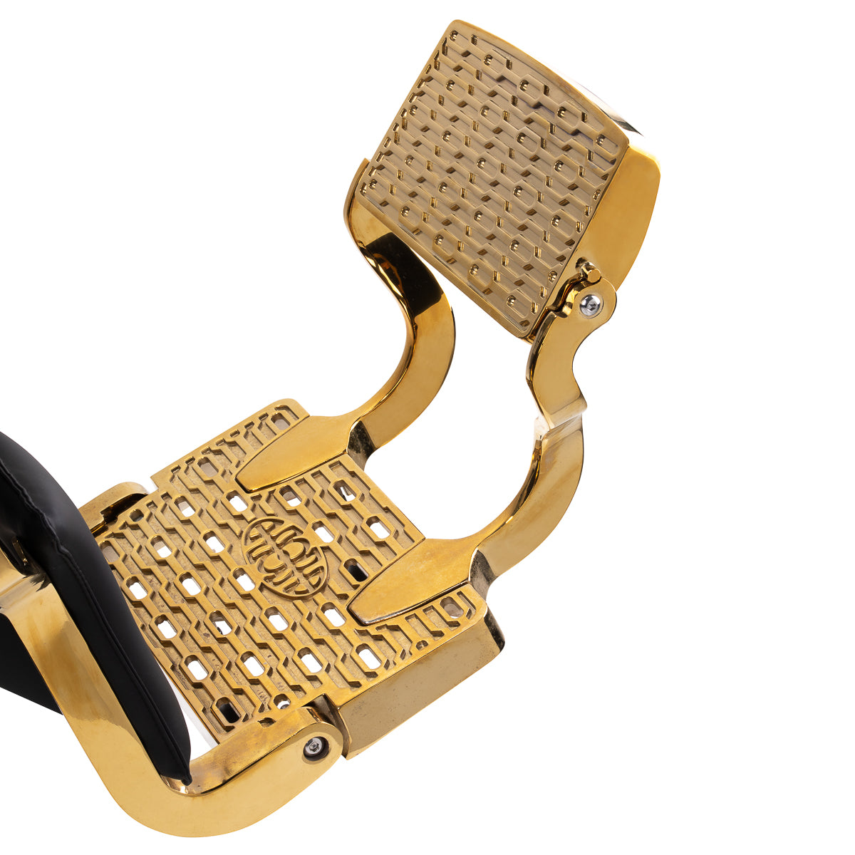 Scaun frizerie Gabbiano Leonardo Gold Black