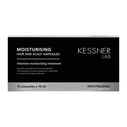KESSNER LAB Fiole hidratante pentru scalp și păr 10 x 10 ml