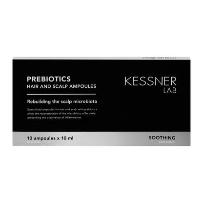 KESSNER LAB Fiole prebiotice pentru scalp și păr 10 x 10 ml