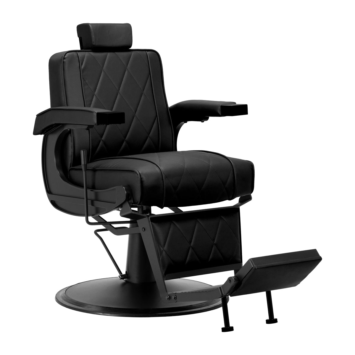 Scaun frizerie Hair System BM88066B negru