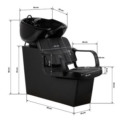 Scafa coafor frizerie Hair System Komodo Black