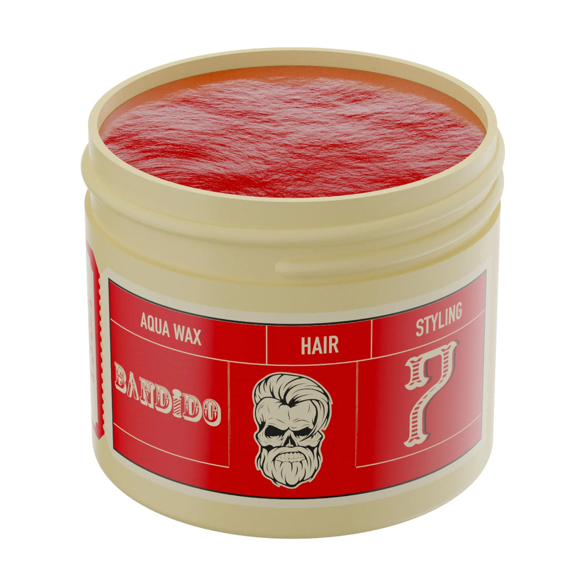 3x Ceara de par Bandido, Aqua Wax 7 Strong Red, 125ml