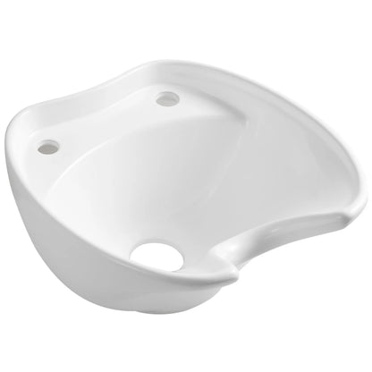 Chiuveta pentru scafa coafor frizerie 0356 Alb