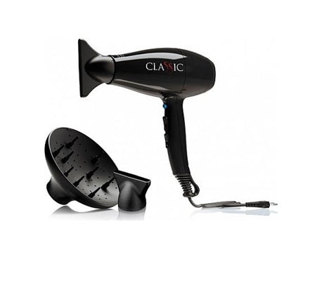 GA.MA Classic – Uscător de Păr Profesional 2200W cu Motor AC Italian, Design Ergonomic și Uscare Rapidă, Culoare: ALB