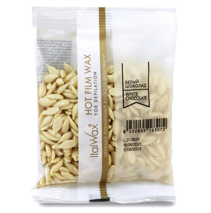 ItalWax Ceara epilatoare Elastica Perle Ciocolata Alba, Cantitate: 1000 g
