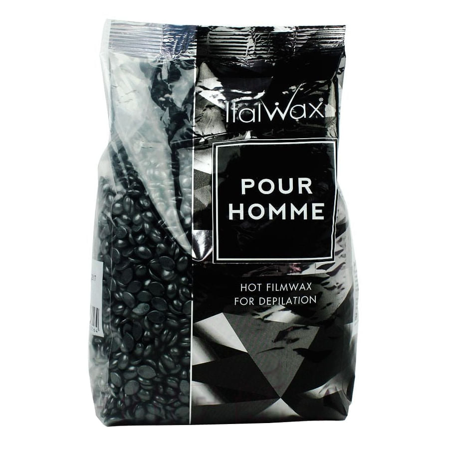 ItalWax Ceara epilatoare Elastica Argintiu Perle Pentru Barbati r, Cantitate: 1000 g