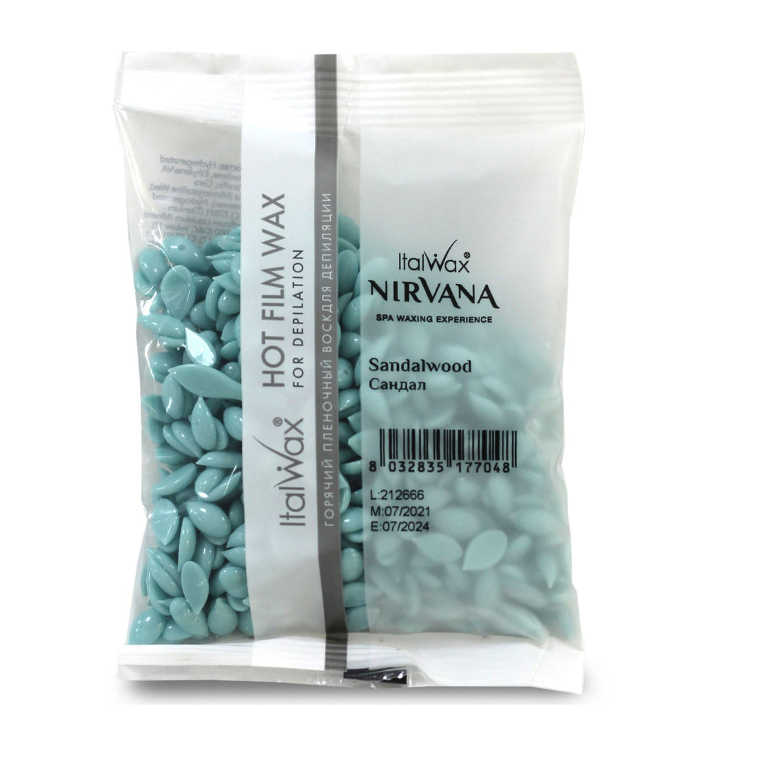 ItalWax Ceara epilatoare Elastica Perle Santal Nirvana, Cantitate: 100 g
