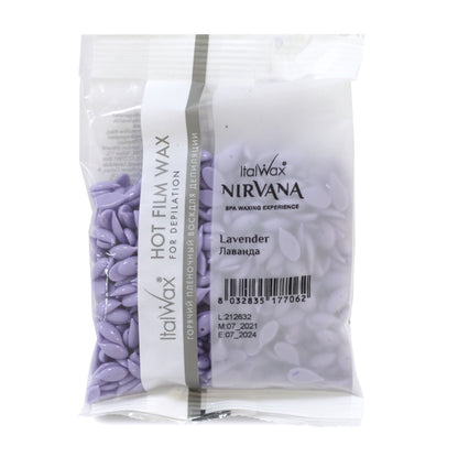 ItalWax Ceara epilatoare Elastica Perle Lavanda Nirvana, Cantitate: 100 g