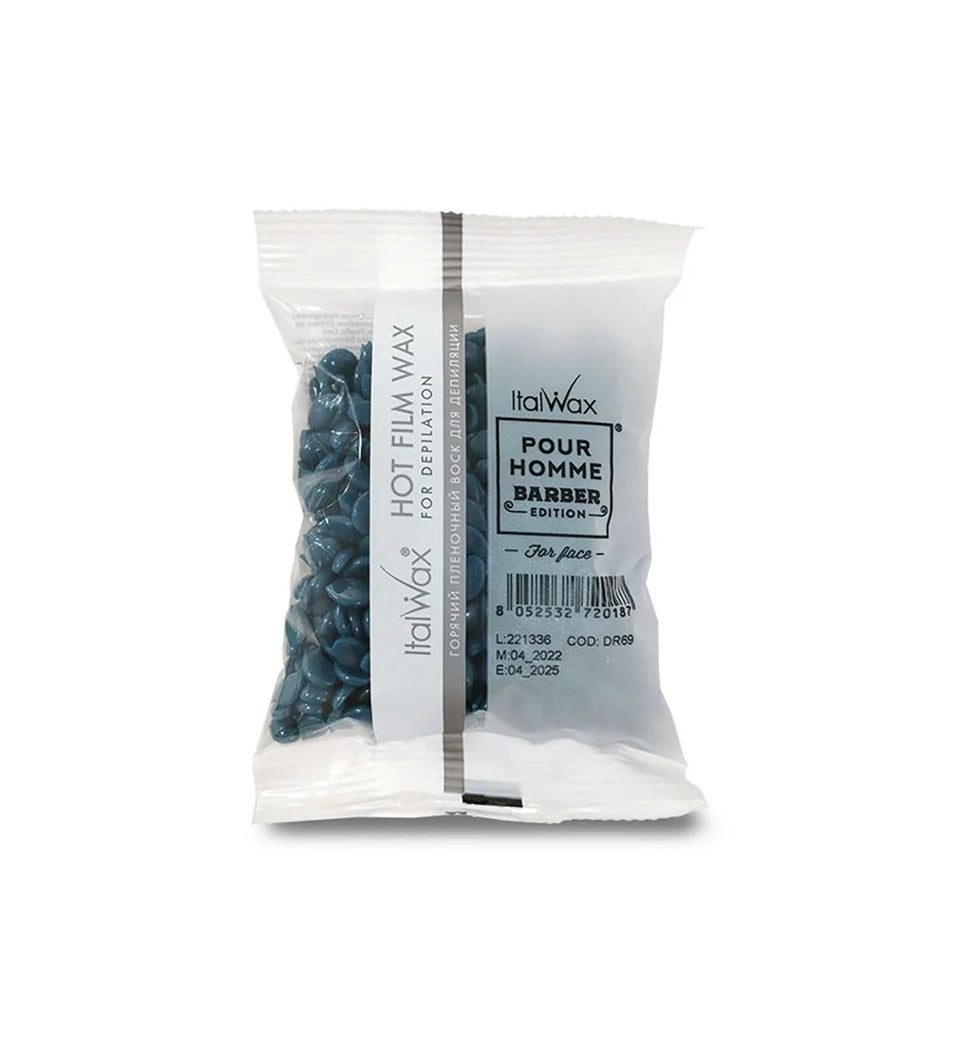 ItalWax Ceara epilatoare Elastica Perle Barber Edition Pour Homme, Cantitate: 500 g