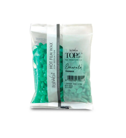 ItalWax Ceară epilatoare Perle Top Line  Emerald, Cantitate: 100 g