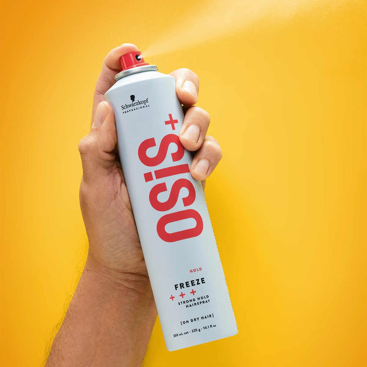 Fixativ cu Fixare Puternică Și Protecție Termică Schwarzkopf Professional Osis Freeze, Cantitate: 500 ml