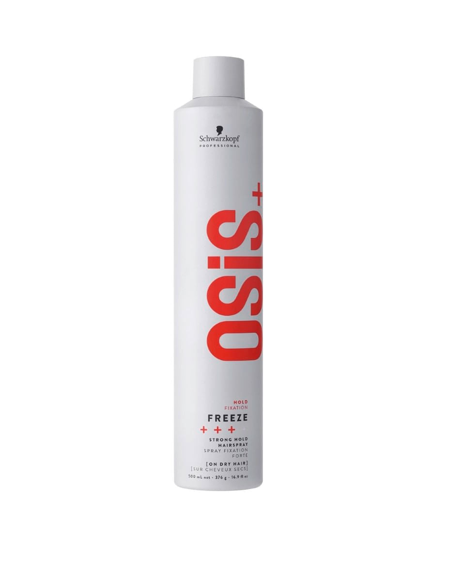 Fixativ cu Fixare Puternică Și Protecție Termică Schwarzkopf Professional Osis Freeze, Cantitate: 500 ml