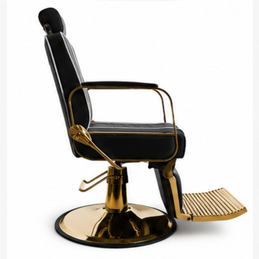 Scaun frizerie Yoshiomoto Throne Gold