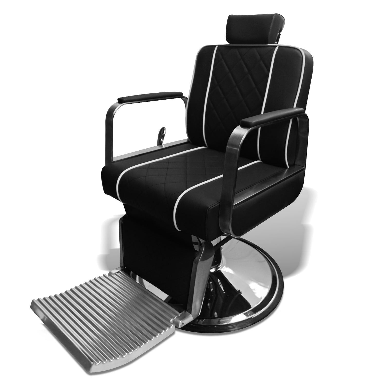 Scaune frizerie Yoshiomoto Throne Negru