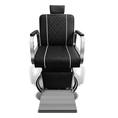 Scaune frizerie Yoshiomoto Throne Negru