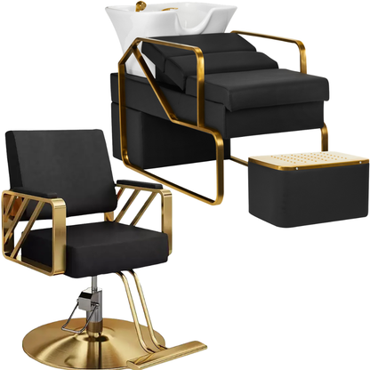 Set mobilier coafor scafa + scaun Yoshimoto EMMA