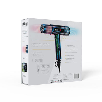 Uscător de Păr Profesional Wahl Vanquish Digital, Culoare: Black