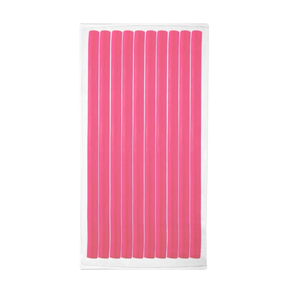 Bigudiuri flexibile, ondulare par, set 10 bucati, rosu