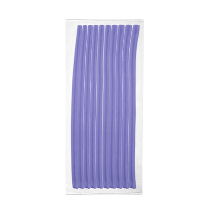 Bigudiuri flexibile, set 10 bucati, albastru