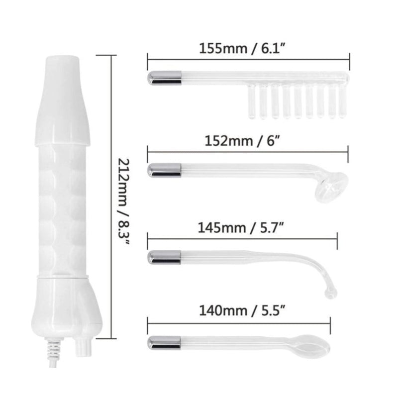 Electroderm cosmetic portabil, cu 4 electrozi