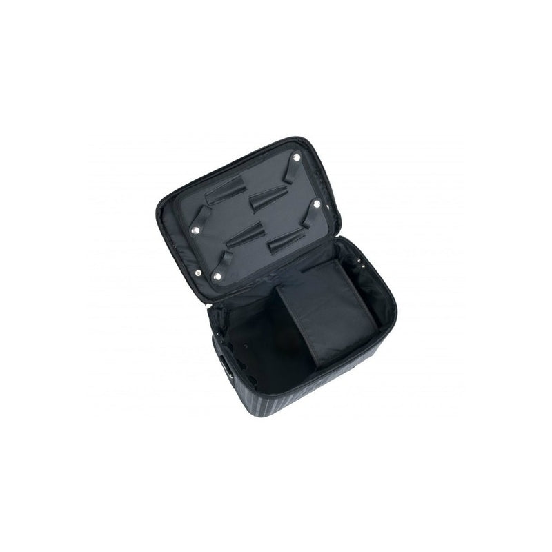 Geanta din material, pt frizerie, negru