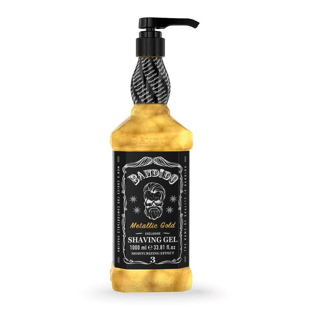 Gel de ras Bandido Metallic Gold 1000ml