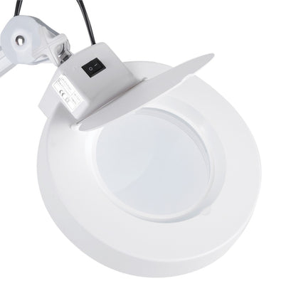 Lampa cosmetica cu lupa cu roti neon led