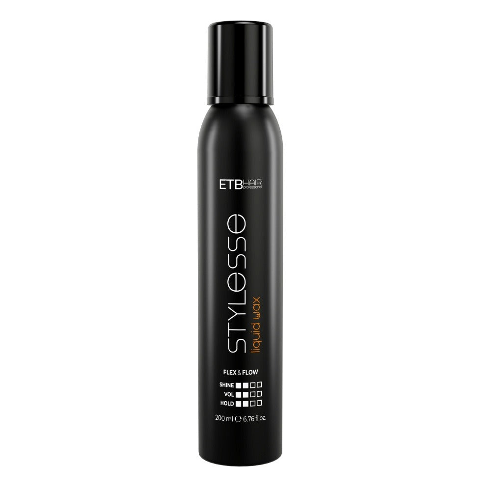 ETB Hair Stylesse Flex &amp; Flow Premium Spray Ceară Lichidă, 200 ml
