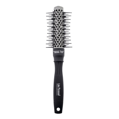Perie profesionala Lila Rossa, Diamond Touch, din ceramica, neagra, DT25