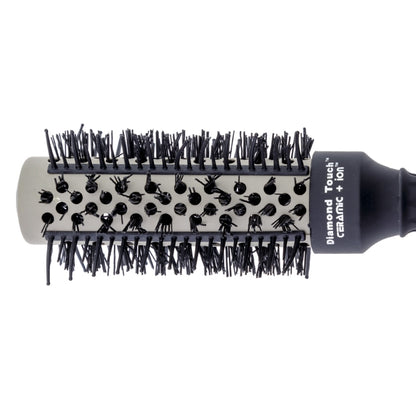 Perie profesionala Lila Rossa Diamond Touch, din ceramica, neagra, dt32
