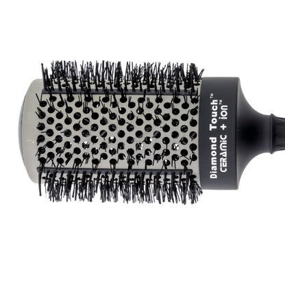 Perie profesionala Lila Rossa Diamond Touch, din ceramica, neagra, dt65