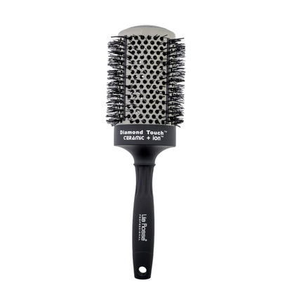 Perie profesionala Lila Rossa Diamond Touch, din ceramica, neagra, dt65