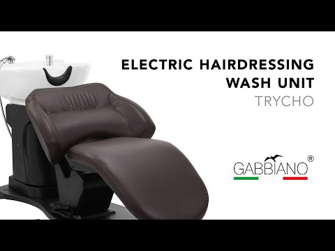 Video Scafa coafor frizerie electrică TRYCHO maro