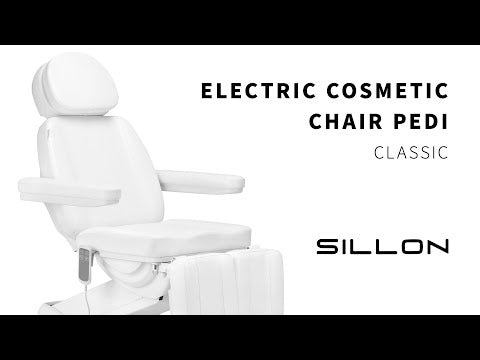 Scaun cosmetic electric SILLON CLASSIC 2 motoare pedi gri